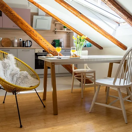 Cool Attic Marina In The Heart Of Apartment Split